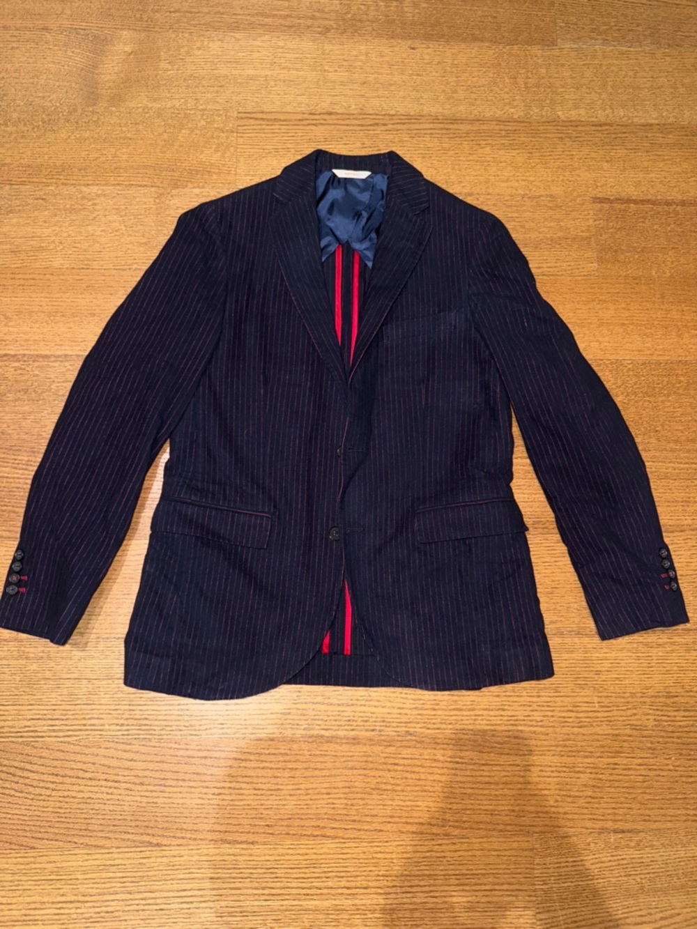 Brooks Brothers Red Fleece Emmetex Fine Italian Fabric Blazer